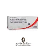 Losartan Potassium & Hydrochlorothiazide 50mg 100 Tablets