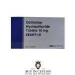 Cetrizine BP 10mg 200 Tablets