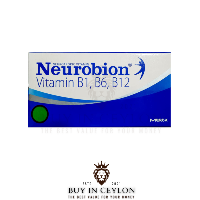 Neurobion Vitamin B1 B6 B12 Multivitamin Supplement 50 Tablets