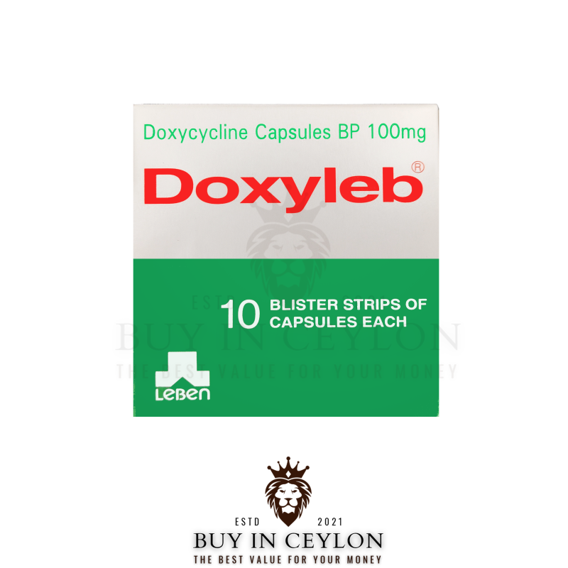 Doxycycline 100mg 100 Capsules